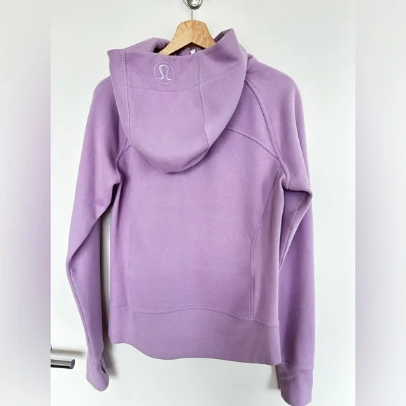 Lululemon scuba hoodie new sz 8 nwot lilac quartz purple - Picture 3 of 7